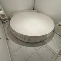 letto rotondo per mancanza di spazio