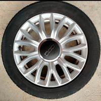 Cerchi in lega originali fiat 500 da 15 pollici