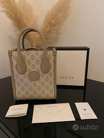 Borsa Gucci GG Supreme Mini Tote