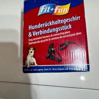 Cintura sicurezza cane auto con pettorina tagli
