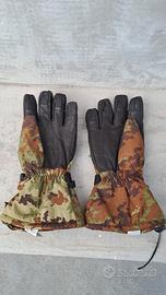 guanti militari vegetati tg L nuovi