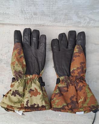 guanti militari vegetati tg L nuovi