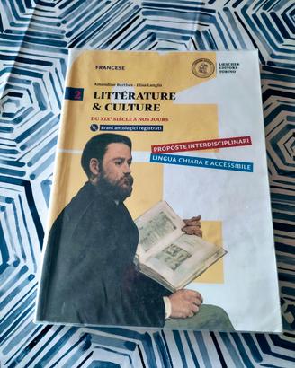 libro di letteratura francese scuola superiore 