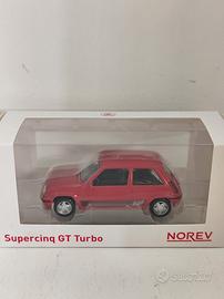 Modellino Renault Supercinq (Super 5) GT Turbo 