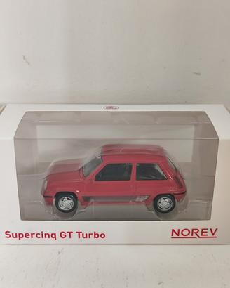 Modellino Renault Supercinq (Super 5) GT Turbo 