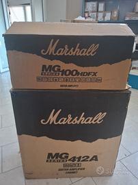 Set completo Cassa e Amplificatore Marshall 