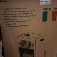 Stufa a gas ZEPHIR ZGS3130 4.2 kW