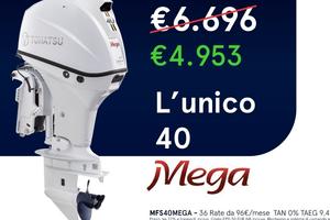 Motore Fuoribordo Tohatsu MFS40 Mega