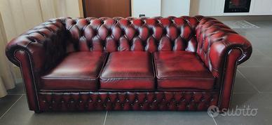 Divano Chesterfield 3 posti