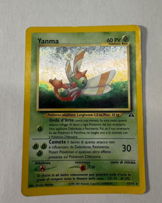 Yanma 17/75 Pokémon