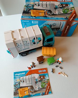 Playmobil 70885 city life camion rifiuti