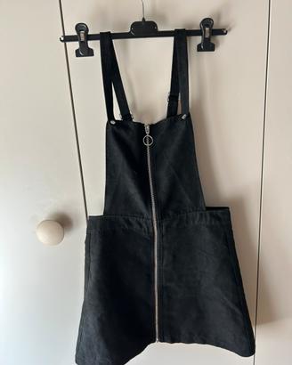 Gonna salopette nera