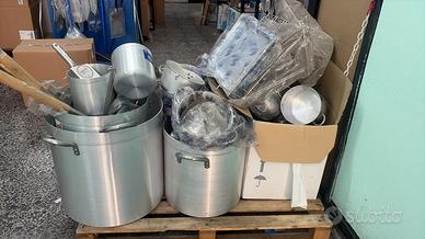 Stock pentolame professionale Pardini + coltelli D