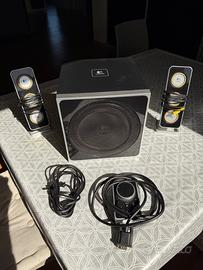 Logitech Z4 woofer e casse per PC