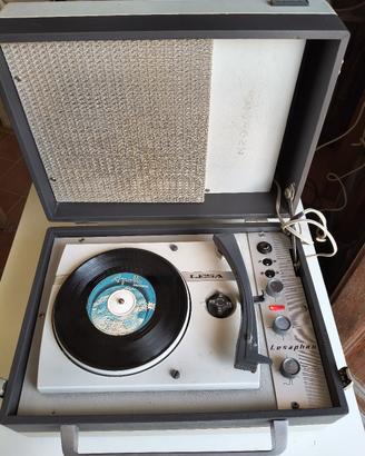 Giradischi Valigetta Vintage Lesa 
