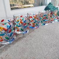 bicchieri rcr dipinti a mano 