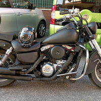 Kawasaki Vulcan 1500 A.S.I. no Harley Davidson