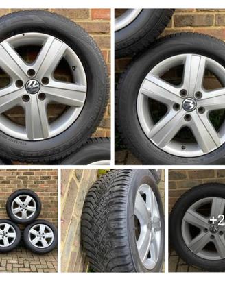 Cerchi Volkswagen OEM modello Nevada + gomme new