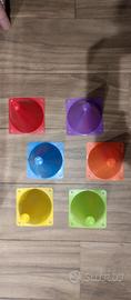 Coni colorati da allenamento 