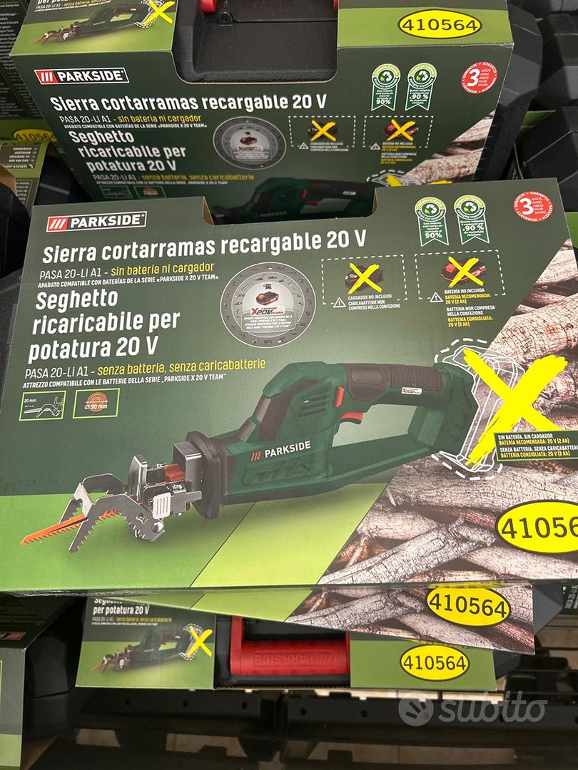 Seghetto ricaricabile per potatura 20 V Parkside - Giardino e Fai da te
