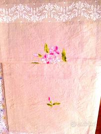 Copriletto 200x240 vintage puro lino