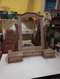 Mobile in Legno grezzo Nuovo