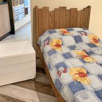 letto barrique con comodino