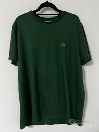 T-shirt originale lacoste pima cotton XL verde