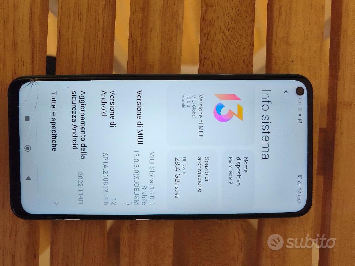 Redmi Note 9 Smartphone Dual Sim 6GB/128GB - Telefonia In vendita a Roma