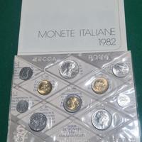 Serie numismatica monete 1982
