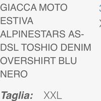 Giaca estiva mezza stagione Alpinestar