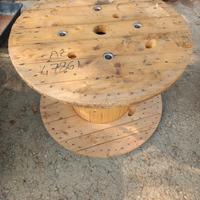 bobina legno per tavolo vintage modernariato