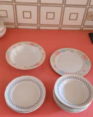 set piatti ceramica Richard ginori
