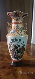 Vaso decorativo Real Satsuma con manici