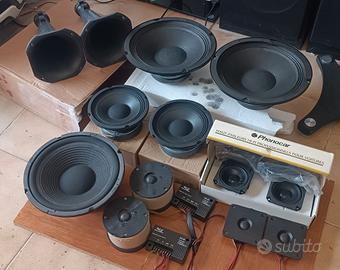 impianto stereo old school 2 kit 3 vie 