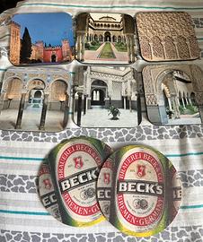 Set sottobicchieri / sottotazze bar cucina Beck's