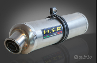 SCARICO OMOLOGATO MOTO MSR BEELINE BESTIA 5.5 SM E
