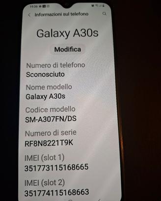 tel galaxy a 30 s