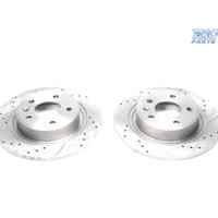 DISCHI FRENO FORATI E SCANALATI PER SAAB