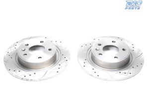 DISCHI FRENO FORATI E SCANALATI PER SAAB