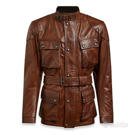 BELLSTAFF PANTHER 2XL (54 56 ) MARRONE SCURO