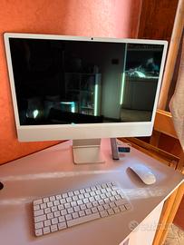 Imac 24” M4 8 core 2024 silver
