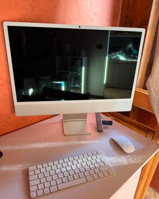 Imac 24” M4 8 core 2024 silver