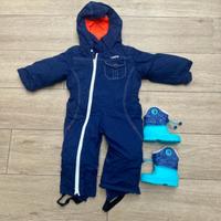 Tuta neve wedze bimbo e doposci