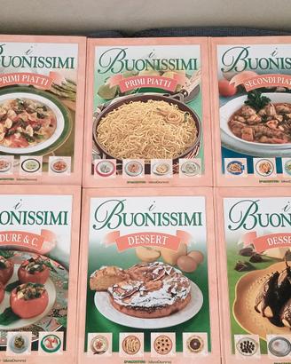 n.10 ricettari della DeAgostini 
