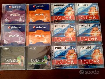 12 DVD vergini