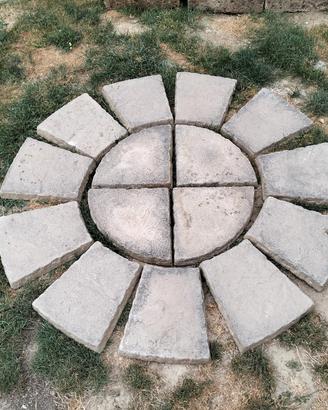 pietre da camminamento giardino