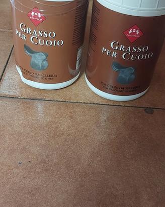 Grasso per cuoio profumato 