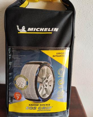 Calze da Neve  Michelin  SOS 7   Nuove Omologate