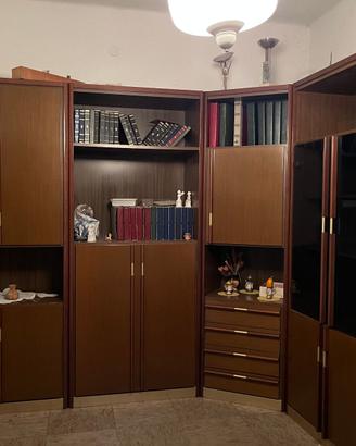 Soggiorno componibile con letto a scomparsa